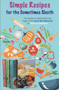 Book Cover - Free Cookbook - Simple Recipes for the Sometimes Sleuth